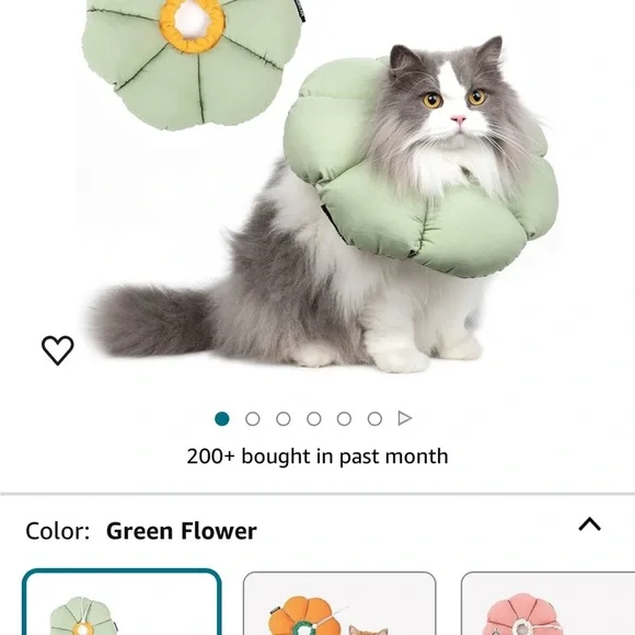 Cat cone collar - Picture 3 of 5